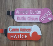 Anneler günü hediyesi anahtarlık
